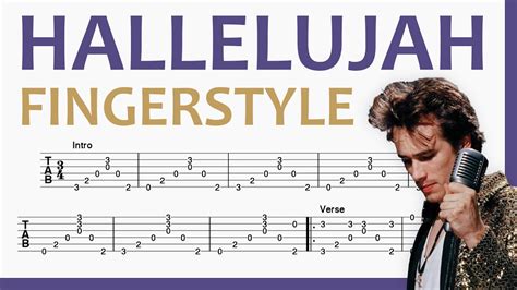 Hallelujah (Fingerstyle) Tab by Jeff Buckley .